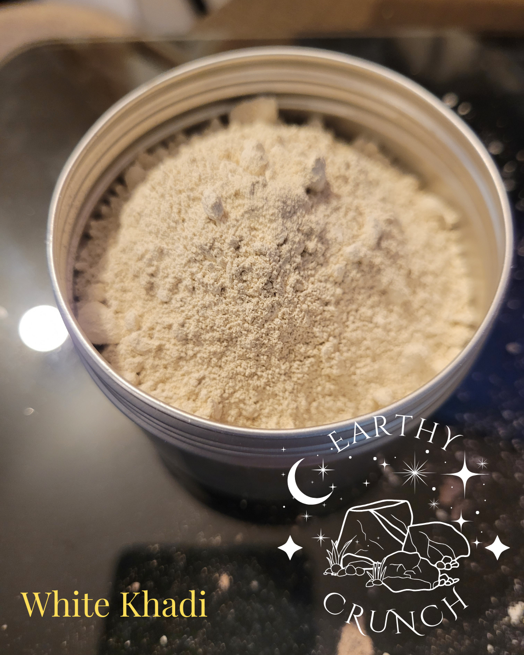 Indian Clay Khadi Powder Tins (100g) - Edible clay powder for Pica