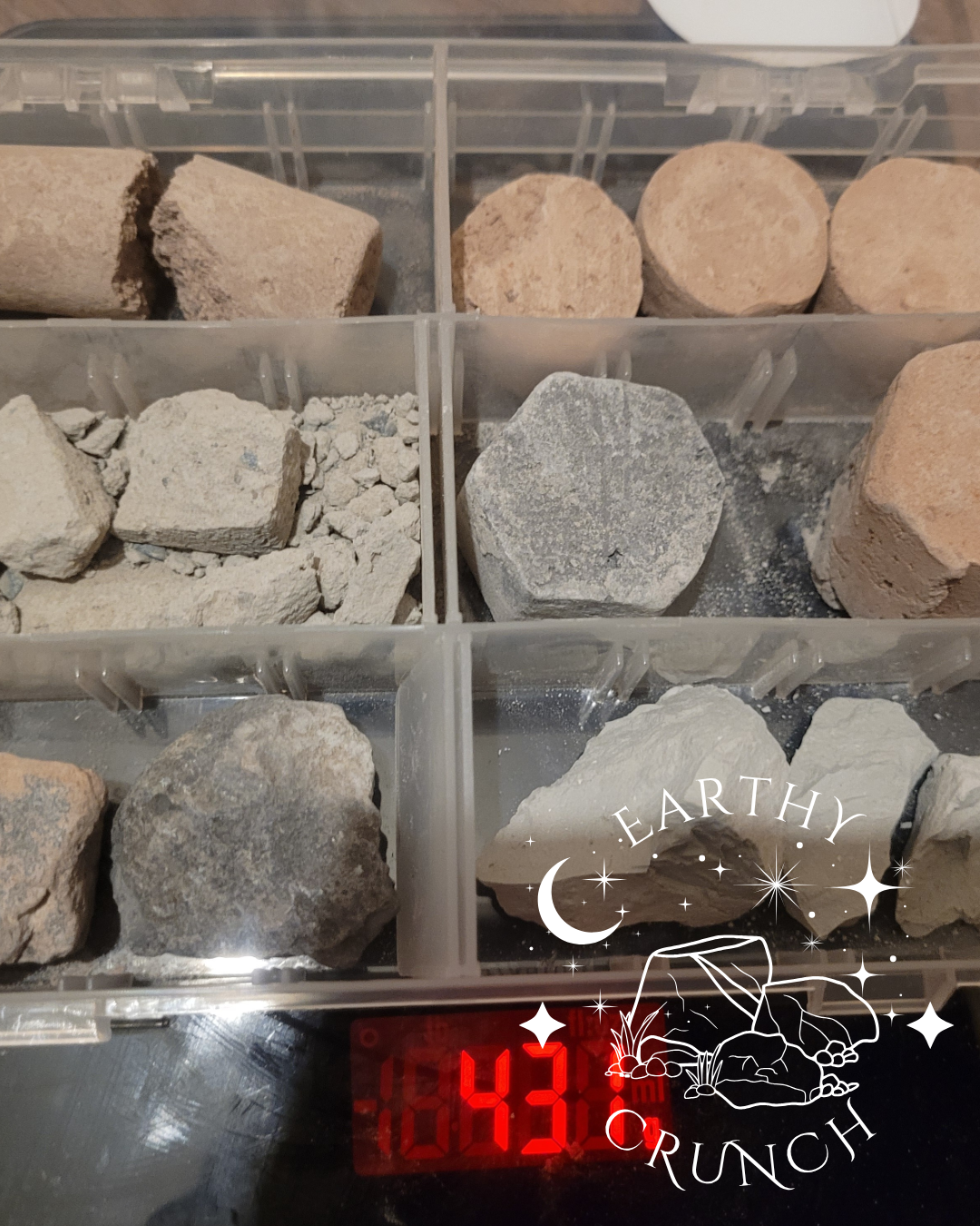 All Nakumatt Sampler Box (420g) - Stash Box included - - Edible clay for Pica