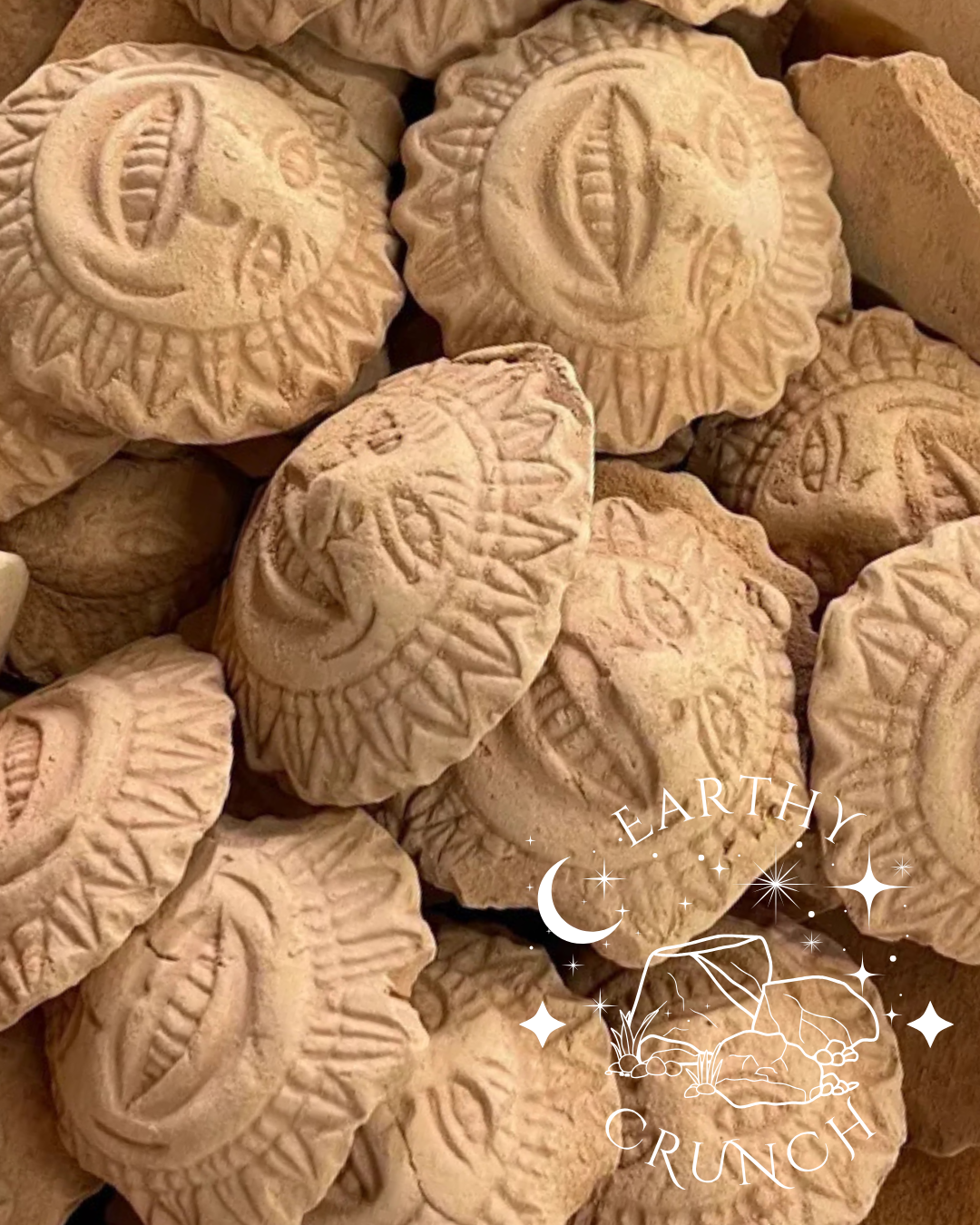 Bolilos y Sol - Edible Mexican terracotta (barro) clay treat for Pica