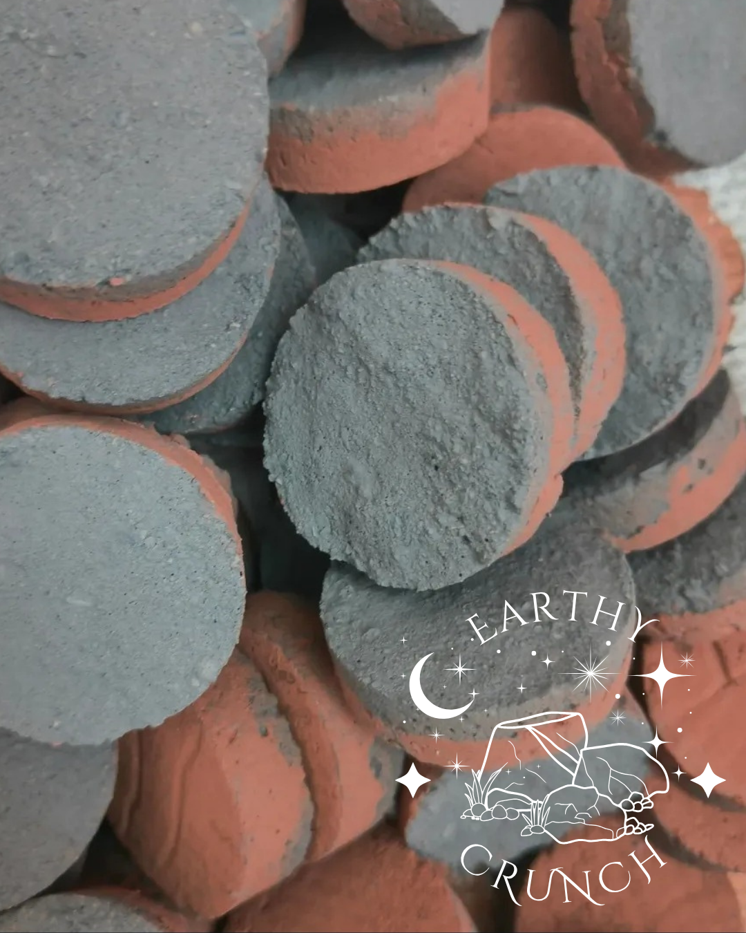 Dryfruit and Red Nak Pucks (x2) - Edible clay treats for Pica