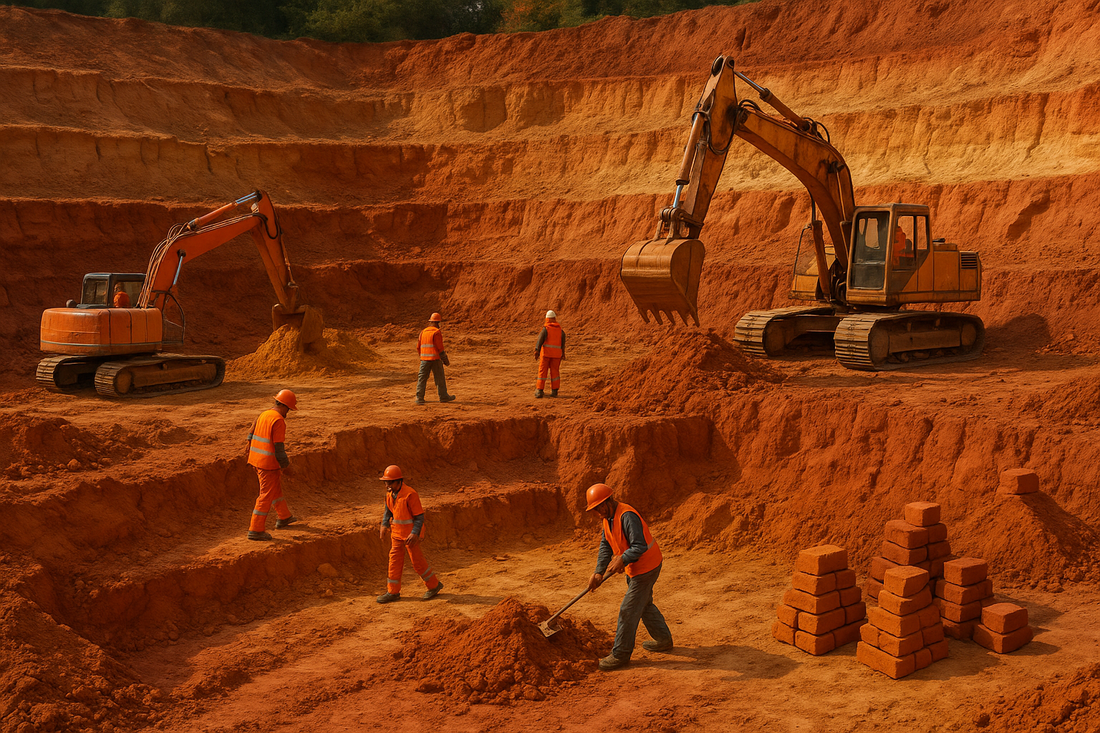 Harvest to crunch: how edible clay is mined and processed