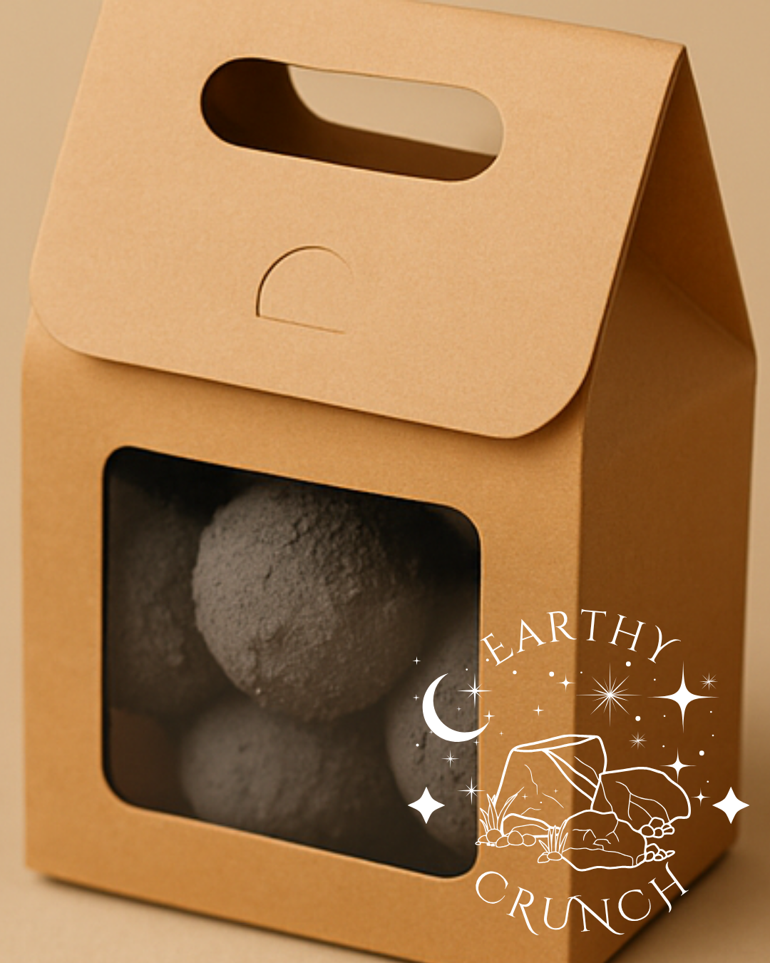 Black Candy Balls- Edible clay treats for Pica