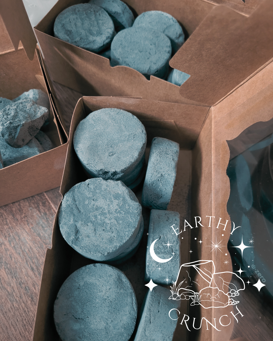 Black Candy Cookies - Edible clay treats for Pica