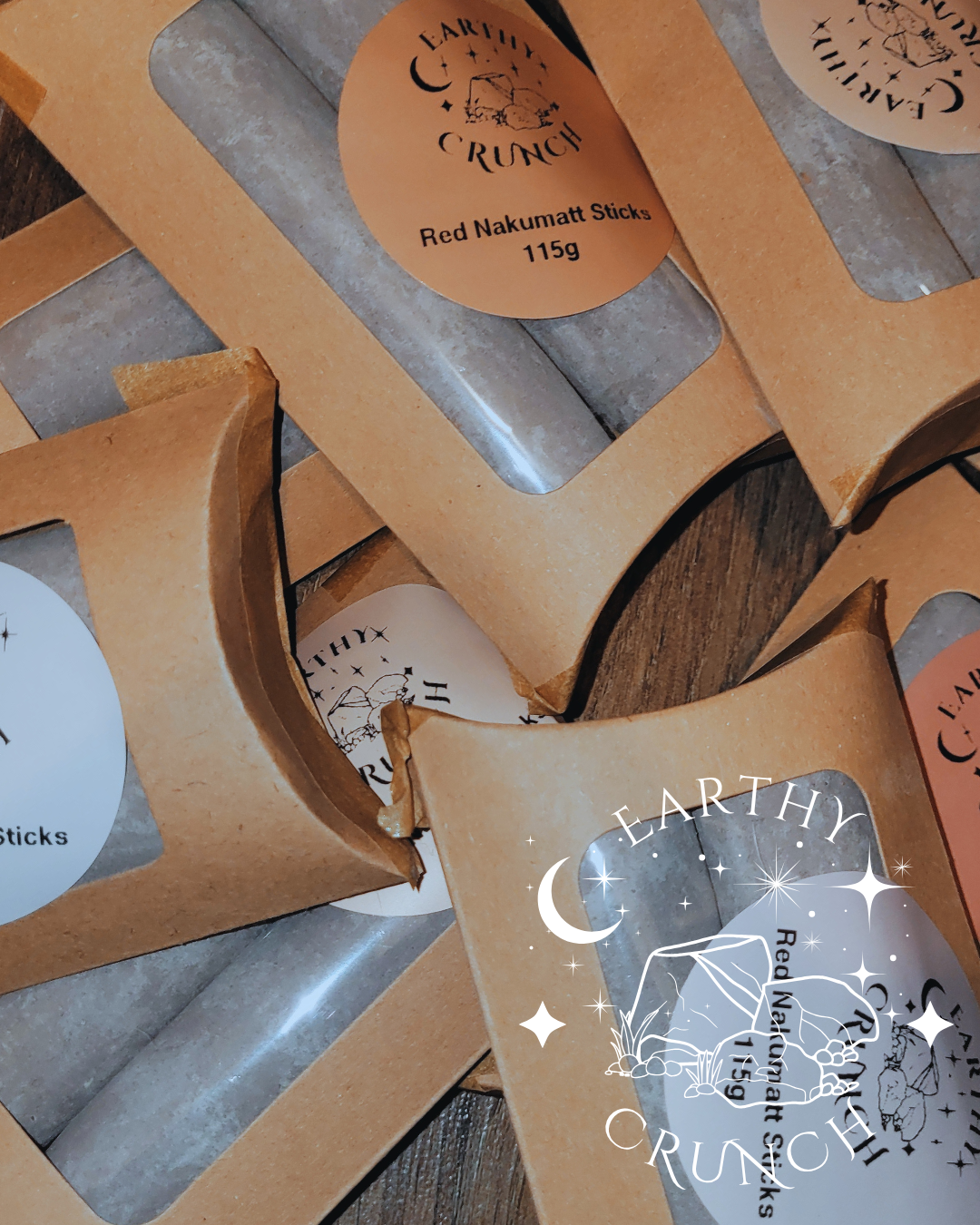 Red Nakumatt Sticks (120g) - Edible clay treats for Pica