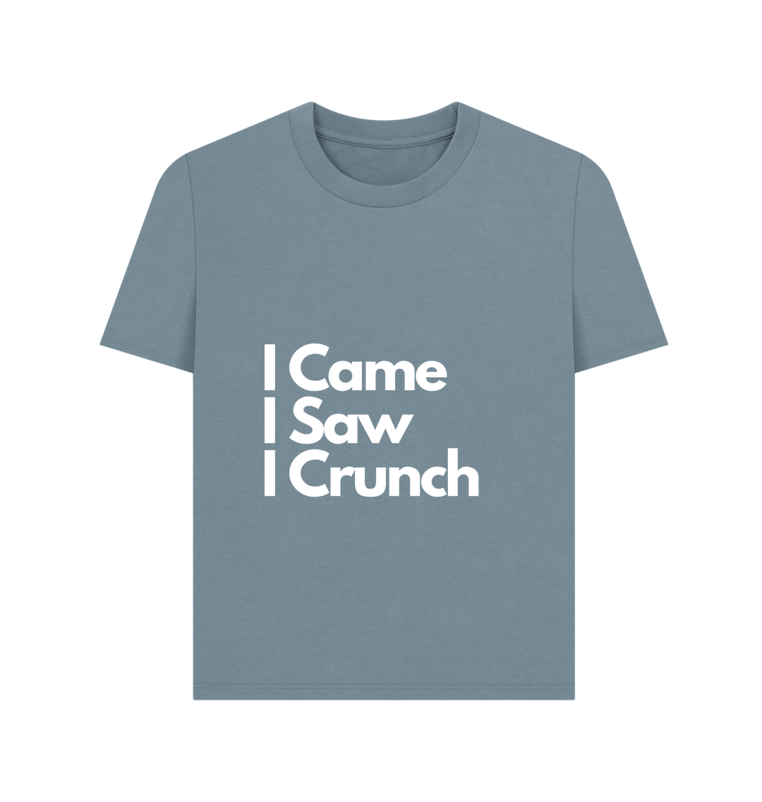 Stone Blue Printed T-shirt