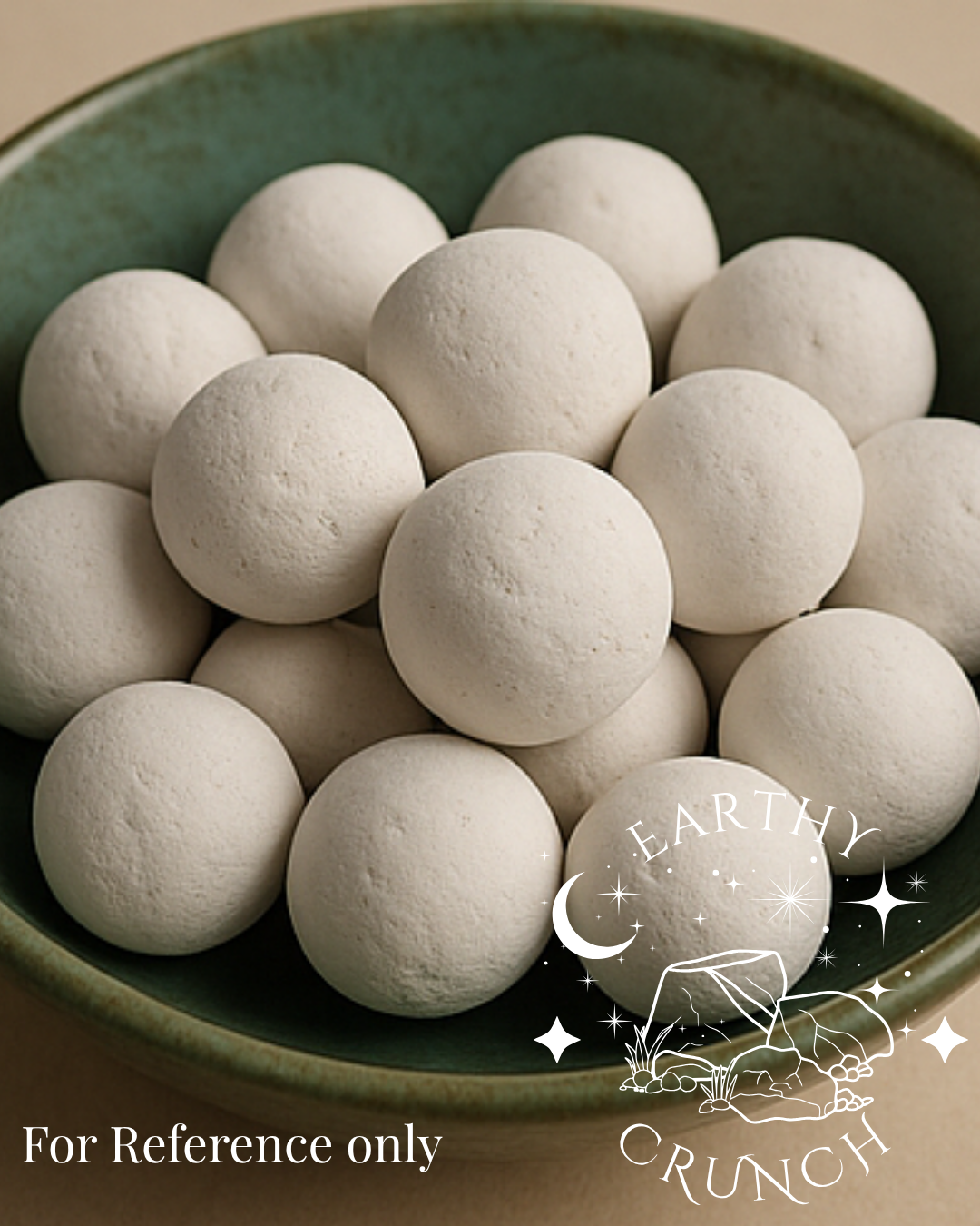 White Slate Balls (x4) - Edible clay treats for Pica
