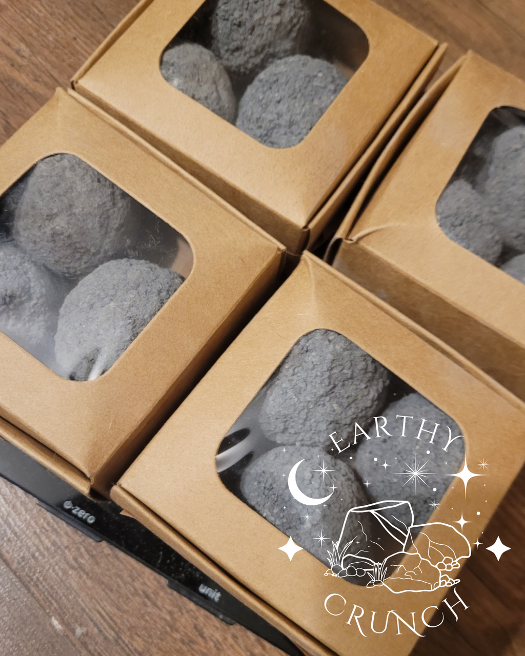 Black Candy Cracker Balls - Edible clay treats for Pica
