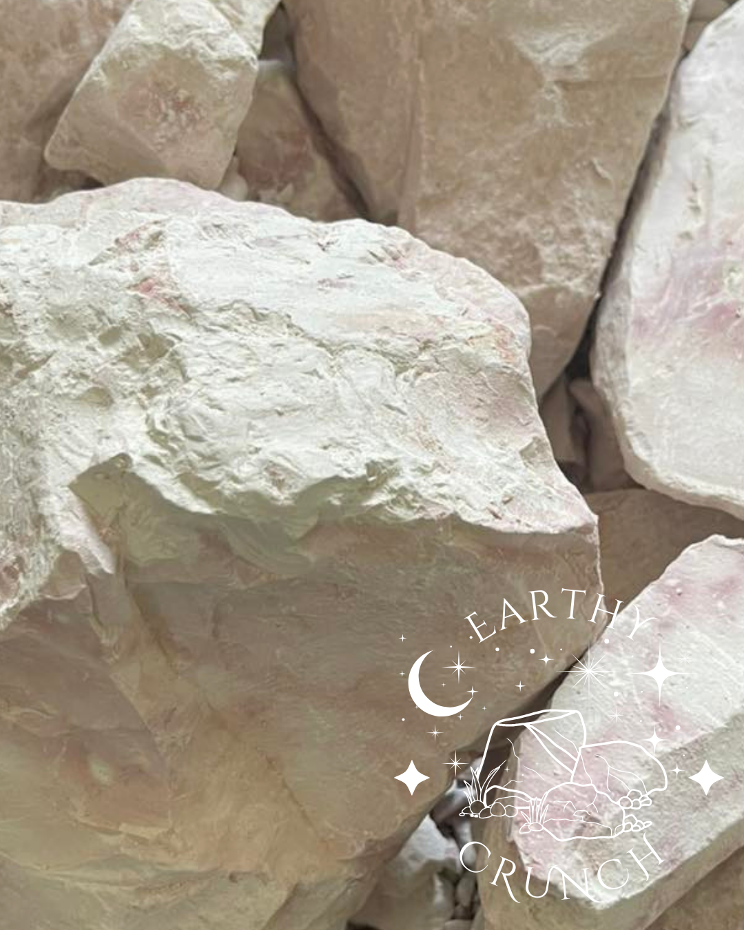 West African Pink Kaolin Clay or Chalk - Clay for Pica/ Geophagia