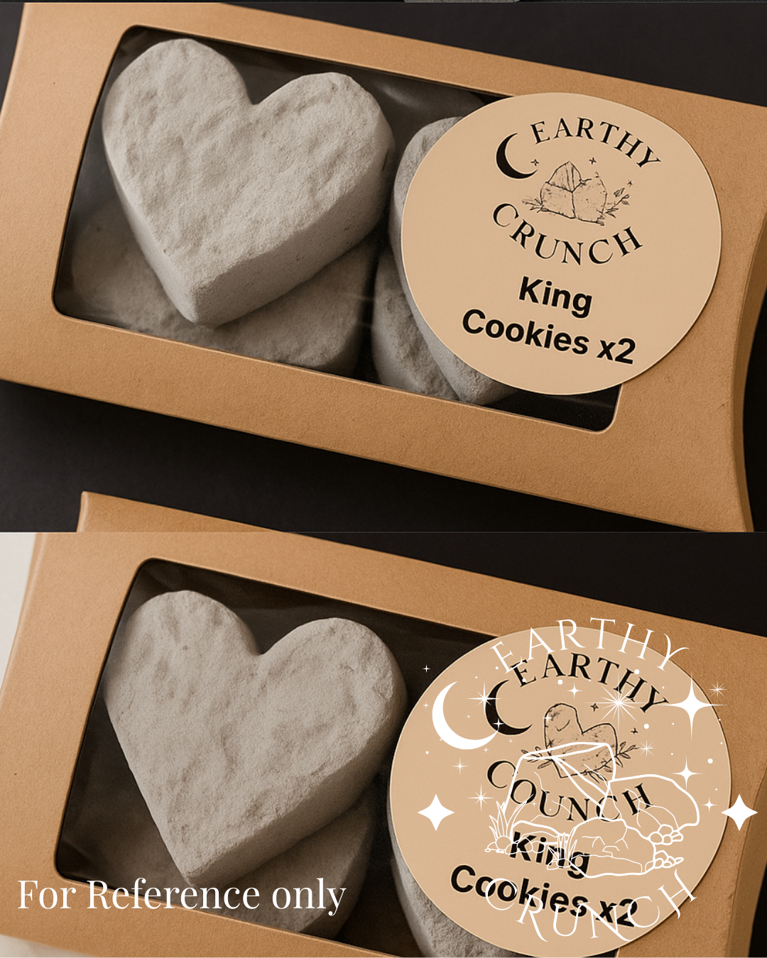King Cookies x2 - Edible Clay treats for Pica