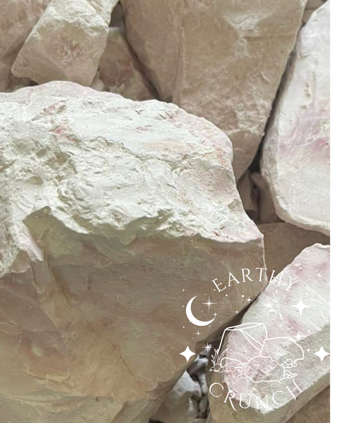 West African Kaolin Clay or Chalk (410g) - Edible clay for Pica
