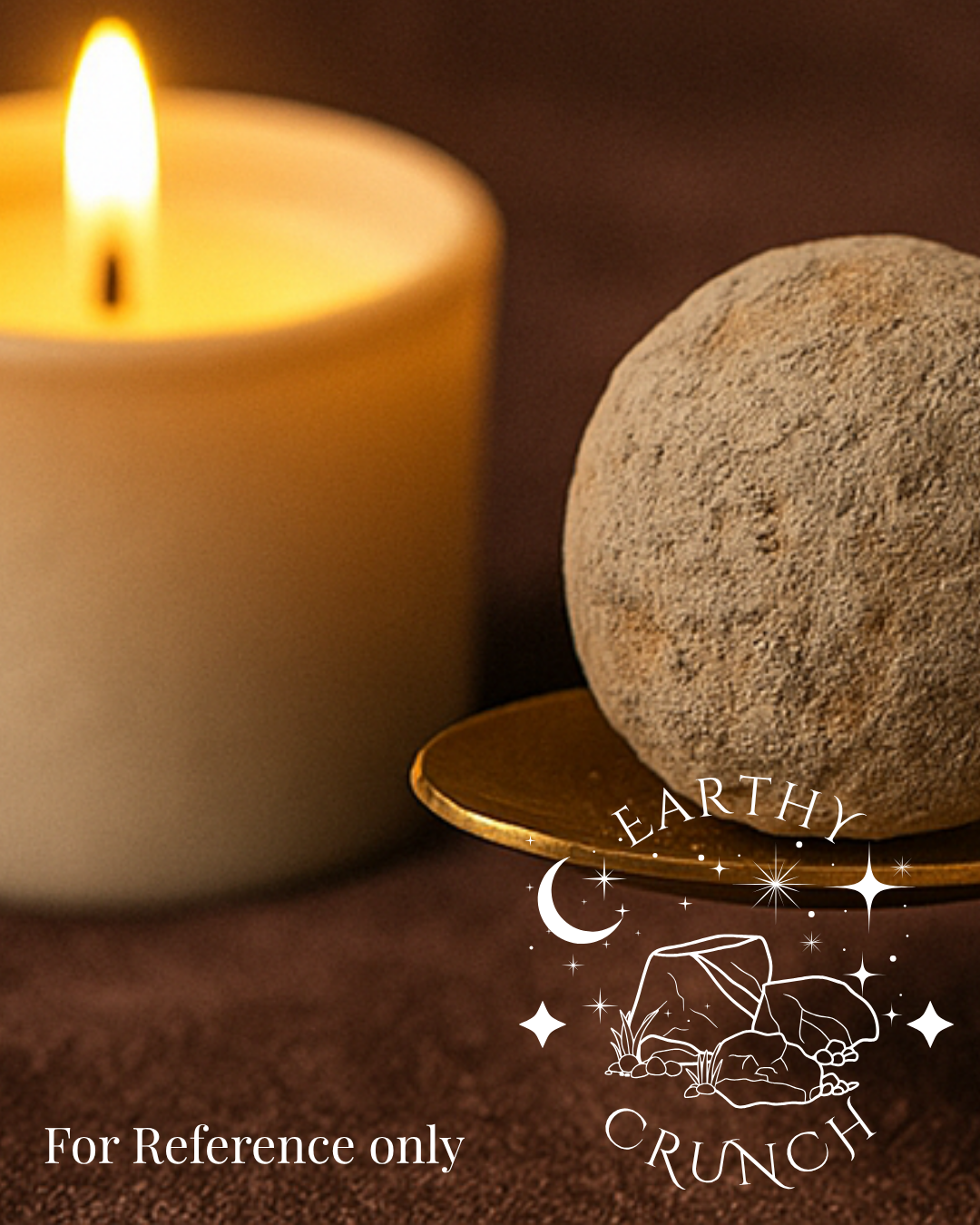 "Earth's Core" - Red Balls covered in Cementy Clays (x3) - Edible clay treats for Pica