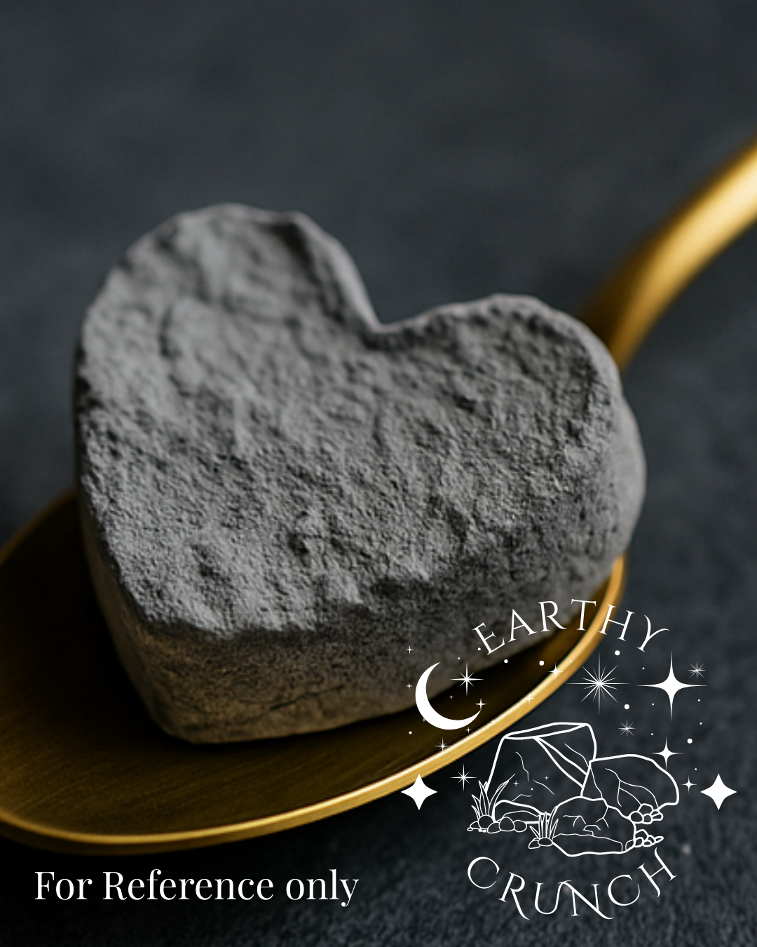 Grey Hearts (2x Cookies) - Edible clay treats for Pica