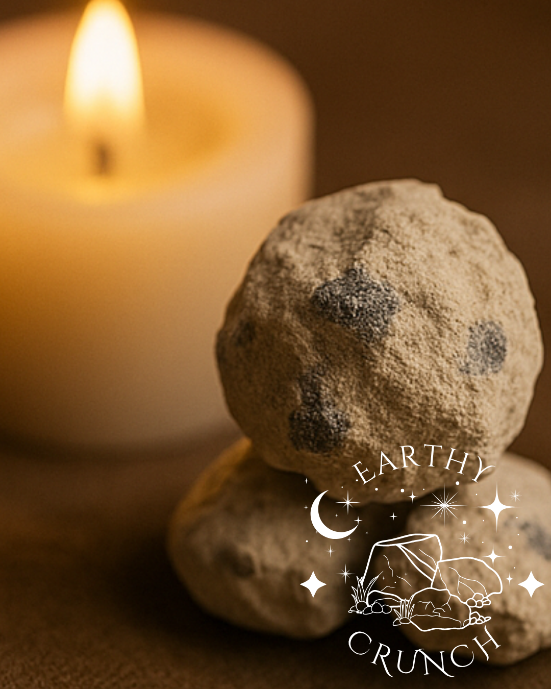 Dryfruit coated in Cementy Clays (125g) - Edible clay treats for Pica