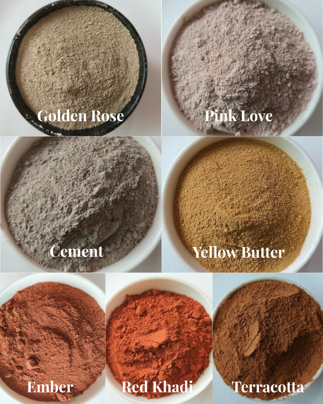 Indian Clay Dusts for DIY Treats - Clay Powders for Pica/ Geophagia