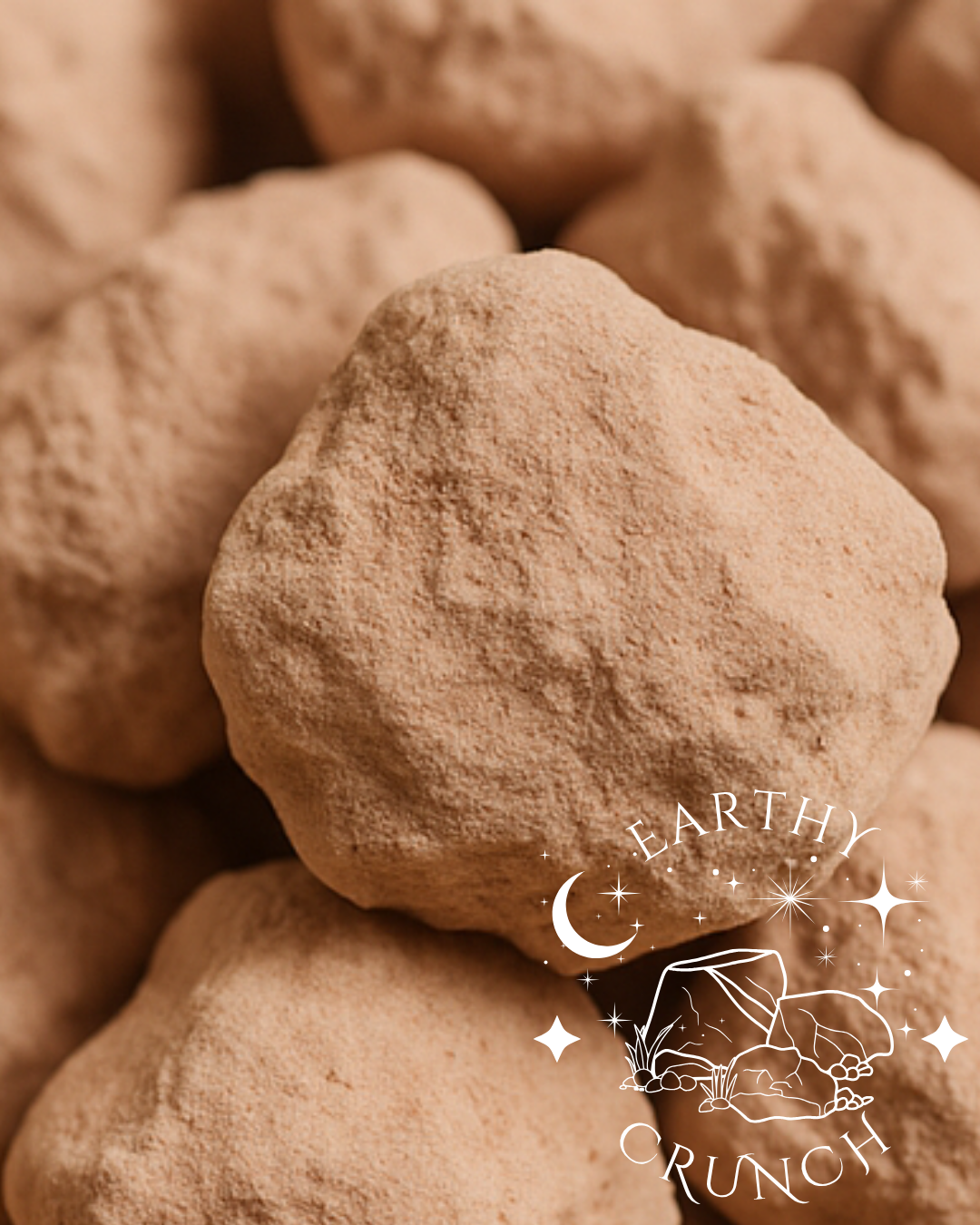 Pink Nakumatt coated in Rose Clay (125g) - Exclusive edible clay treats for Pica