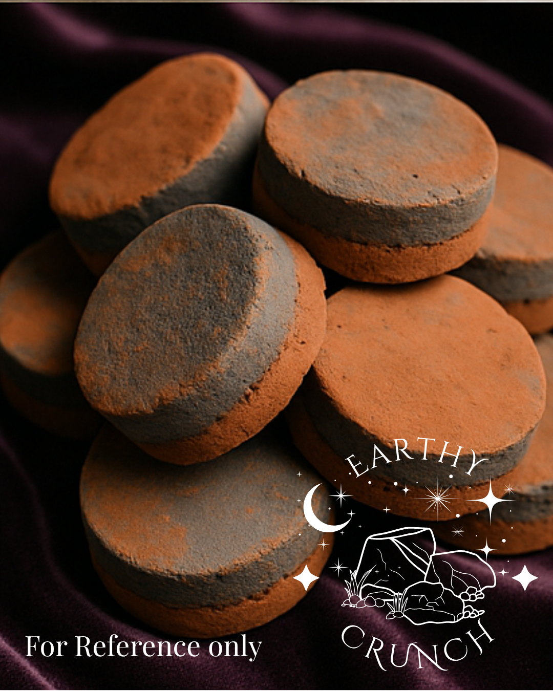 Dryfruit and Red Nak Pucks (x2) - Edible clay treats for Pica