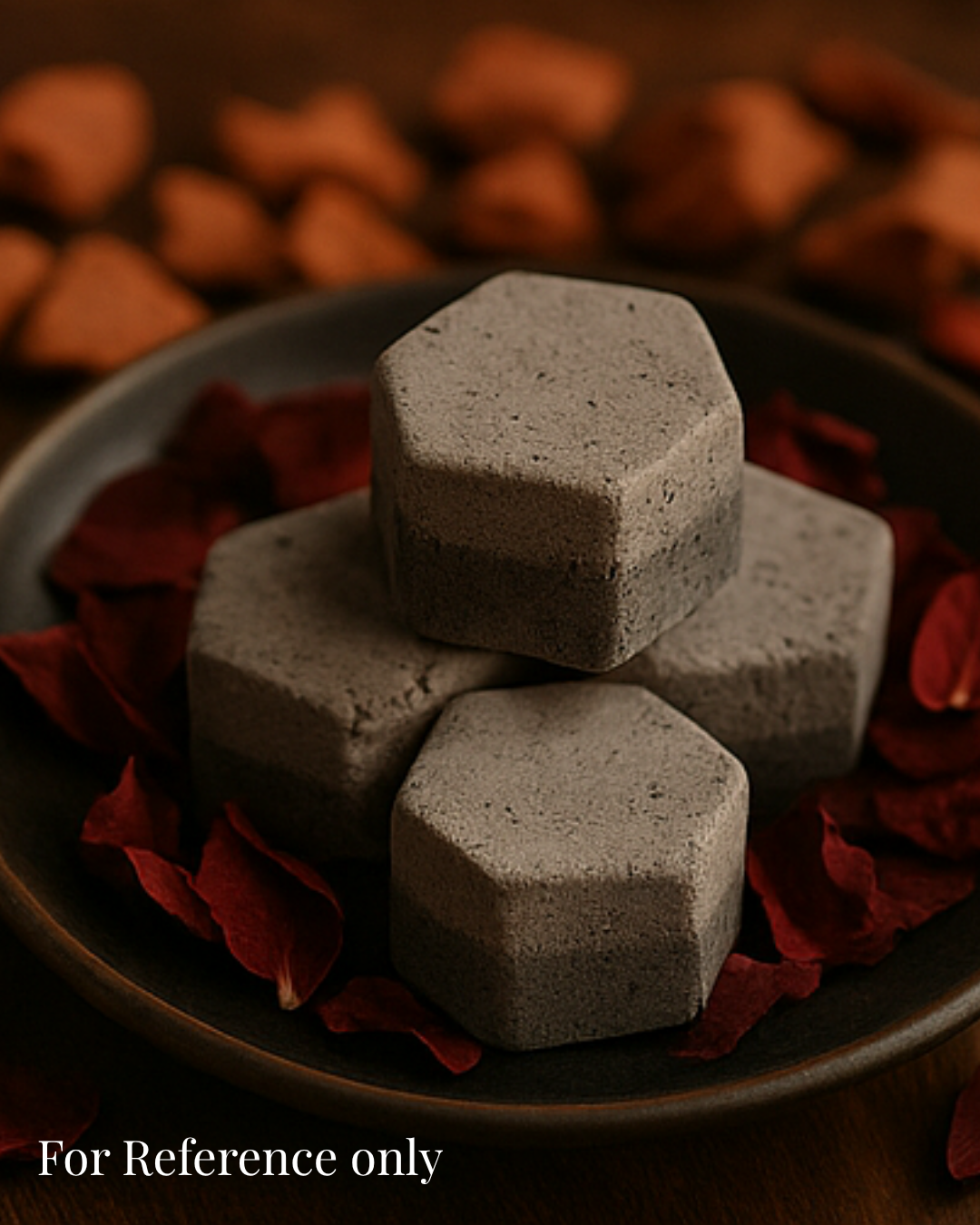 Mix Hex Clay Treat – Grey/Black (125g) - Edible clay treats for Pica