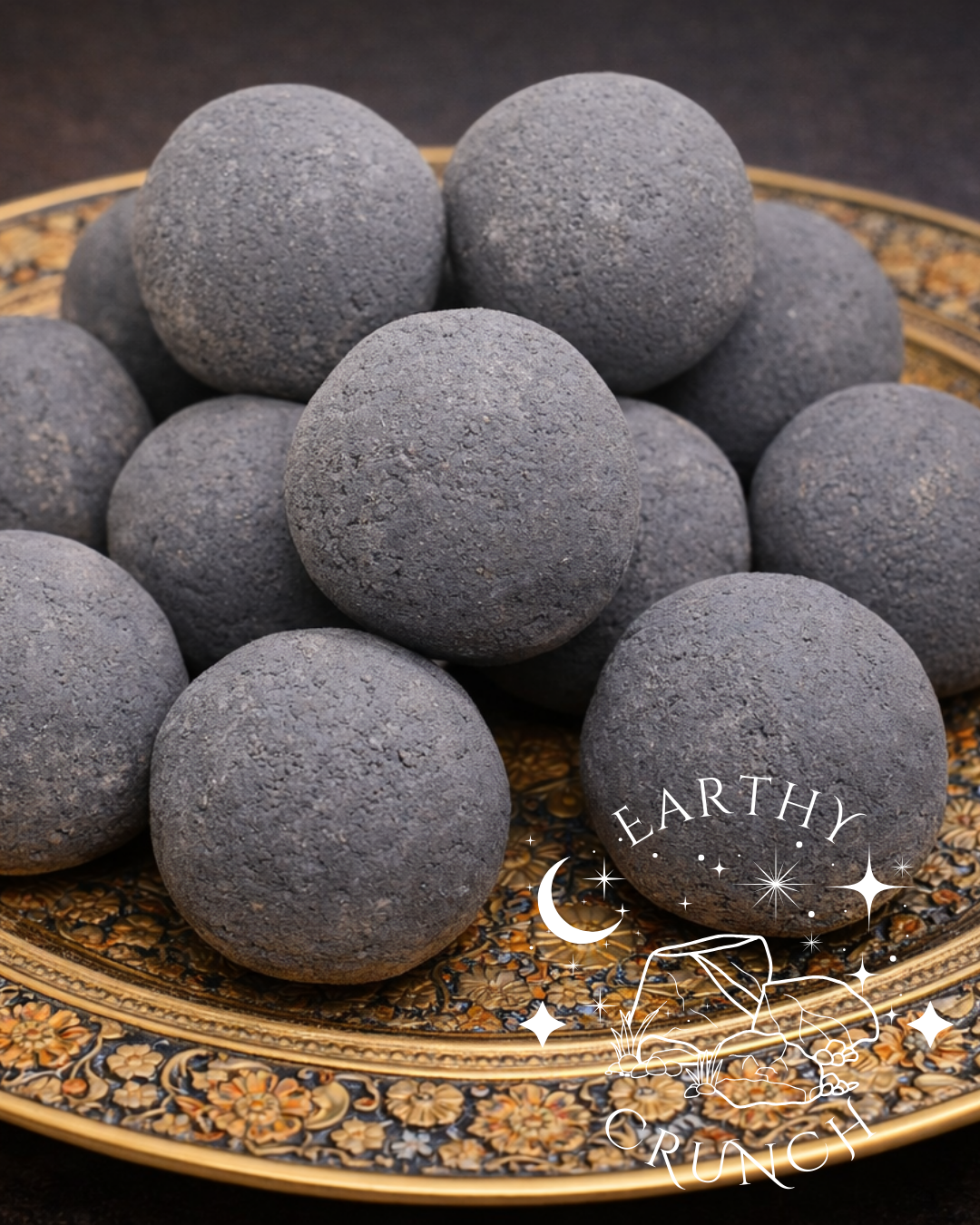 Black Candy Balls - Clay treats for Pica/Geophagia