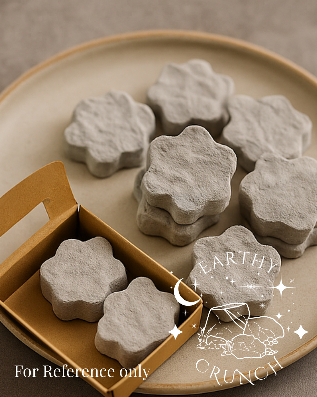 Cement Cookies x6 -  Edible Clay treats for Pica