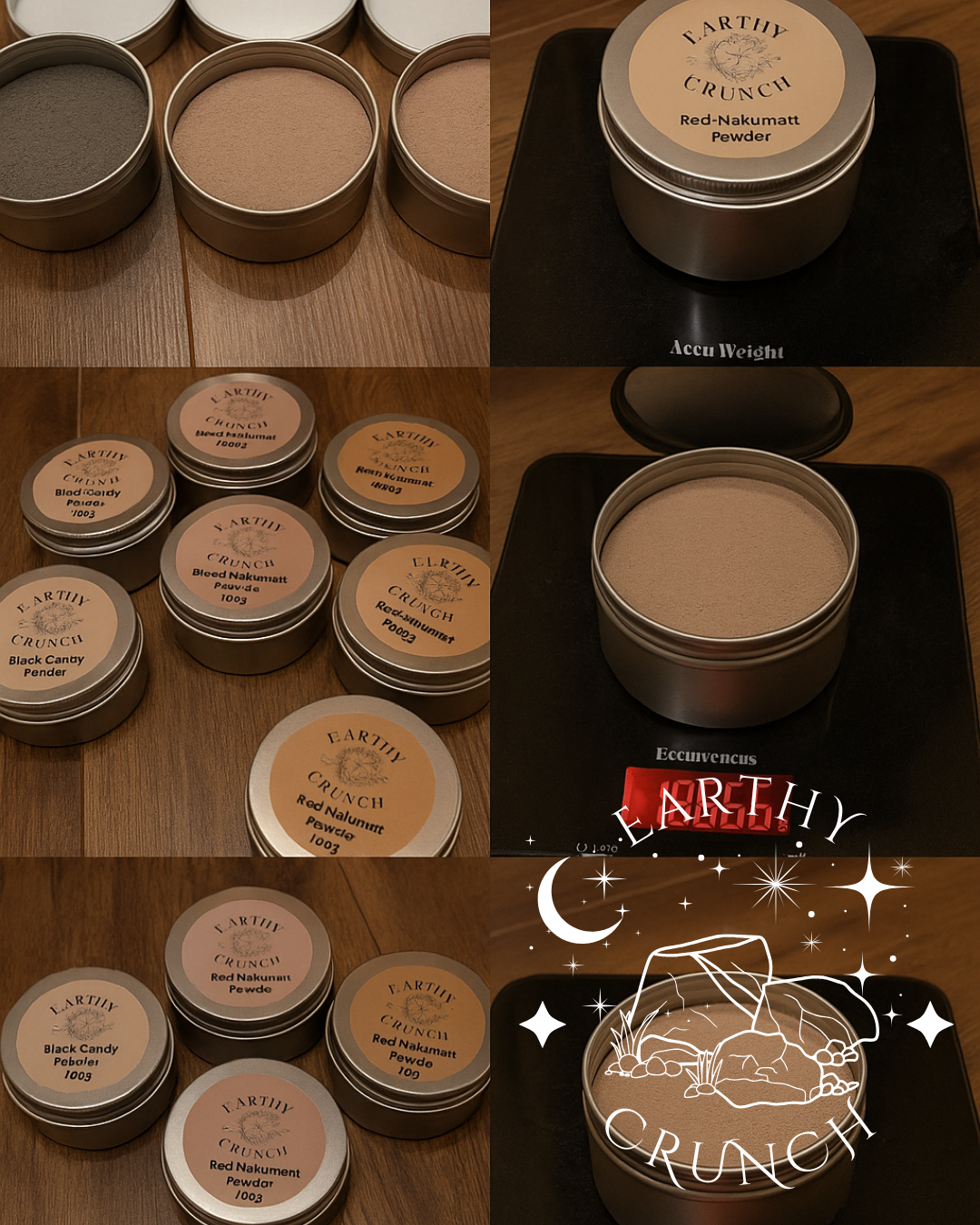 Clay Powder Tins (100g) - Edible clay powder for Pica