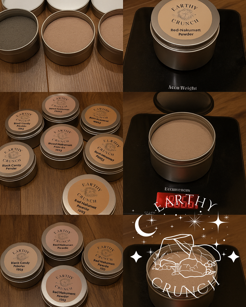 Clay Powder Tins (100g) - Edible clay powder for Pica