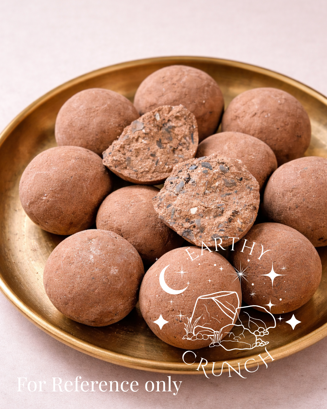 Bolas de humo rojas - Dulces de arcilla ahumados de la India
