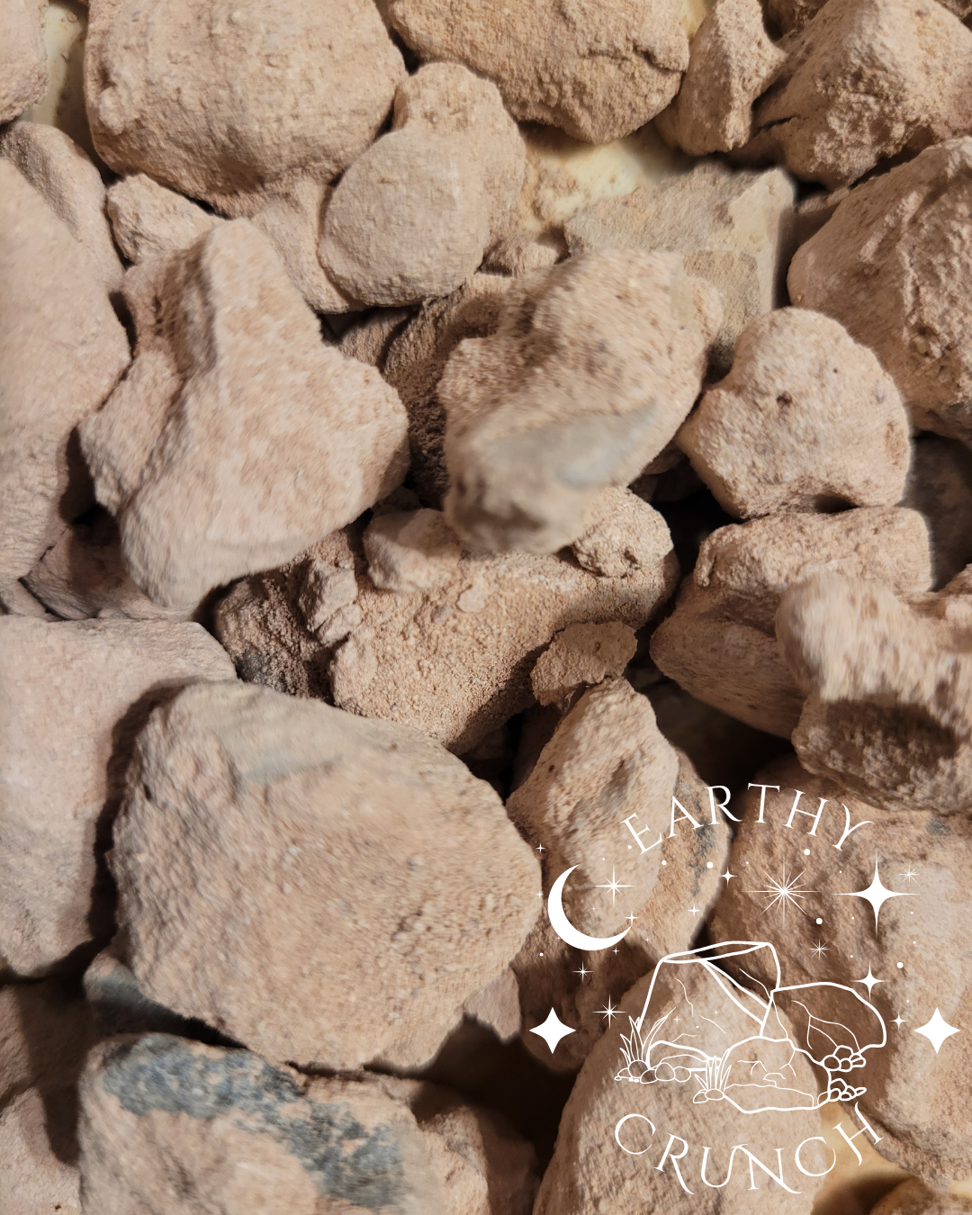 Pink Nakumatt coated in Rose Clay (125g) - Exclusive edible clay treats for Pica