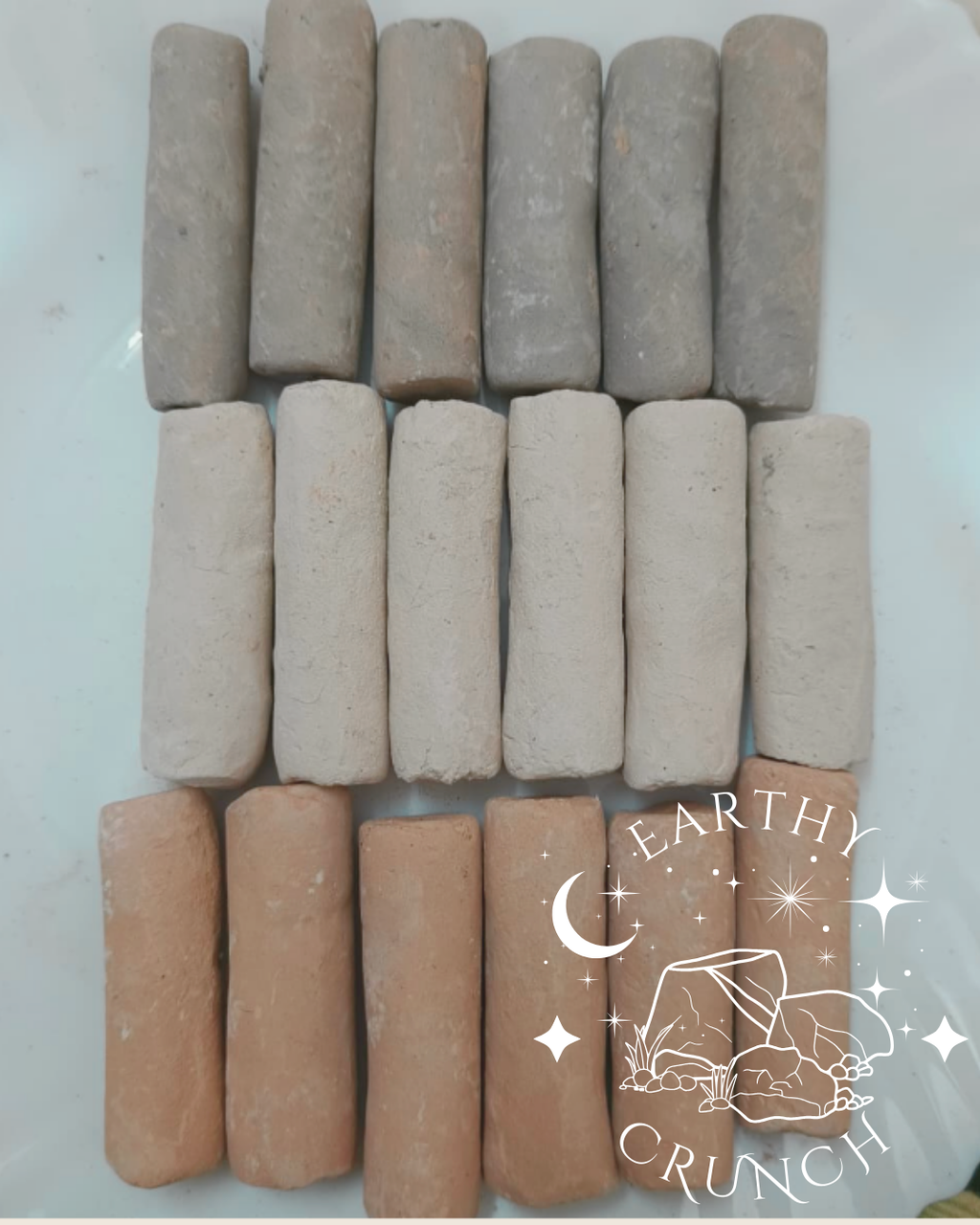 Black Slate Sticks - Edible Shale Stone treats for Pica/Geophagia