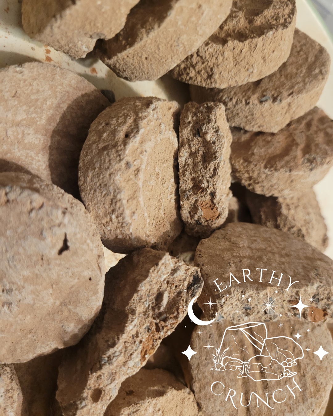 "Falooda" Mixed Clay Cookies with Crumbs x2 - Edible clay treats for Pica