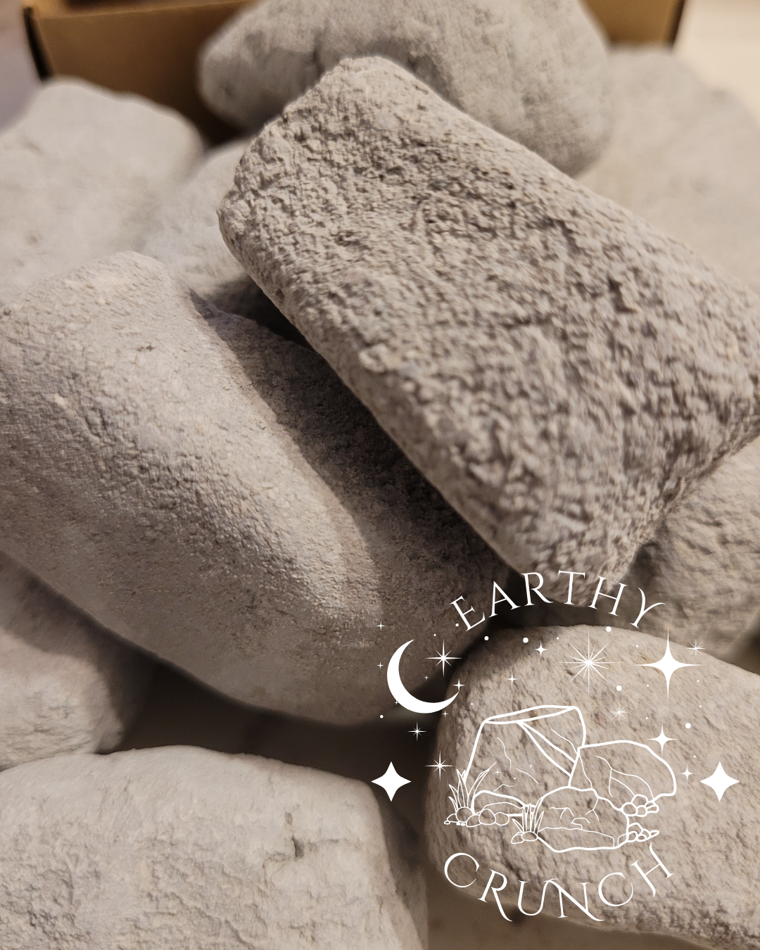Grey Bricks (x3) - Edible clay treats for Pica