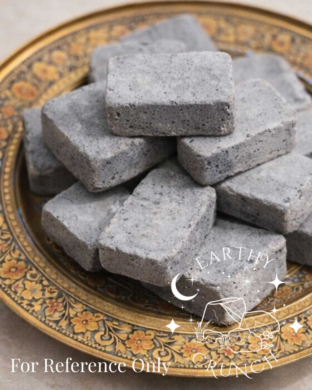 Alistair's Black Smoke Cookies - Clay treats for Pica/Geophagia