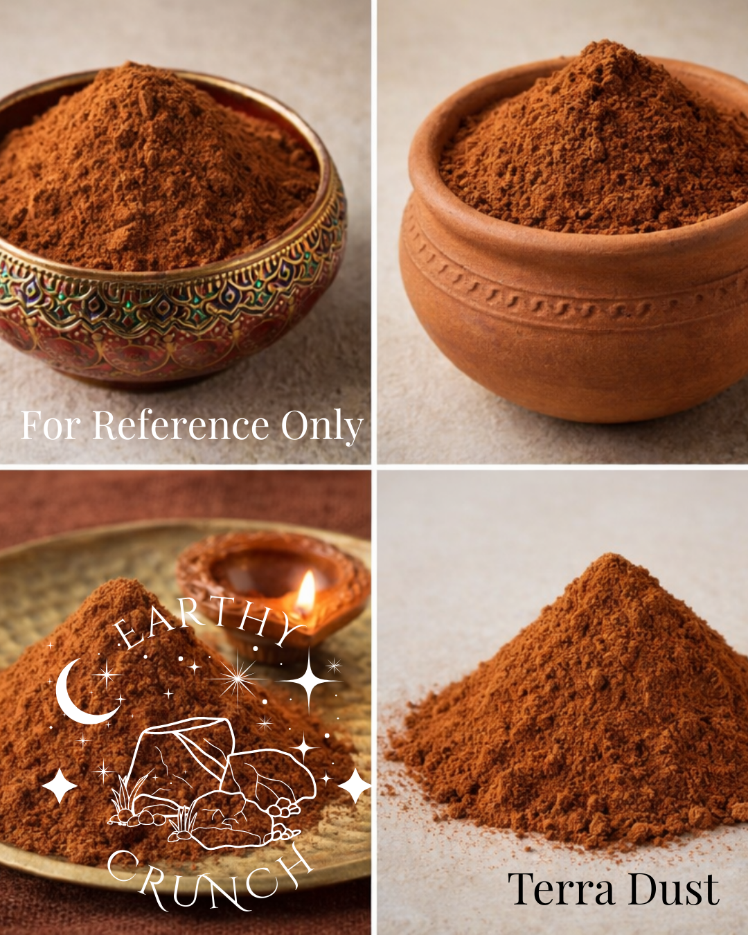 Indian Clay Dusts for DIY Treats - Clay Powders for Pica/ Geophagia