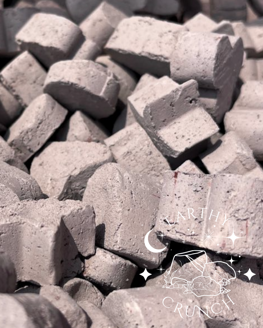 Grey Mini Toffees (75g) - Edible clay treats for Pica