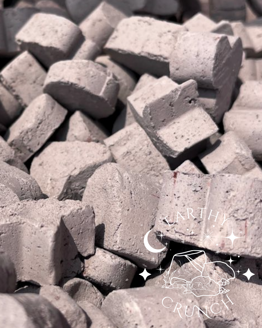 Grey Mini Toffees (75g) - Edible clay treats for Pica