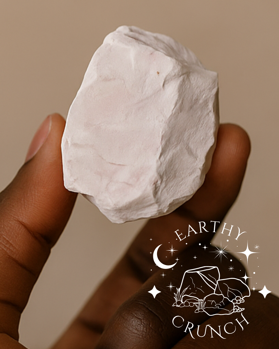 West African Kaolin Clay or Chalk (410g) - Edible clay for Pica