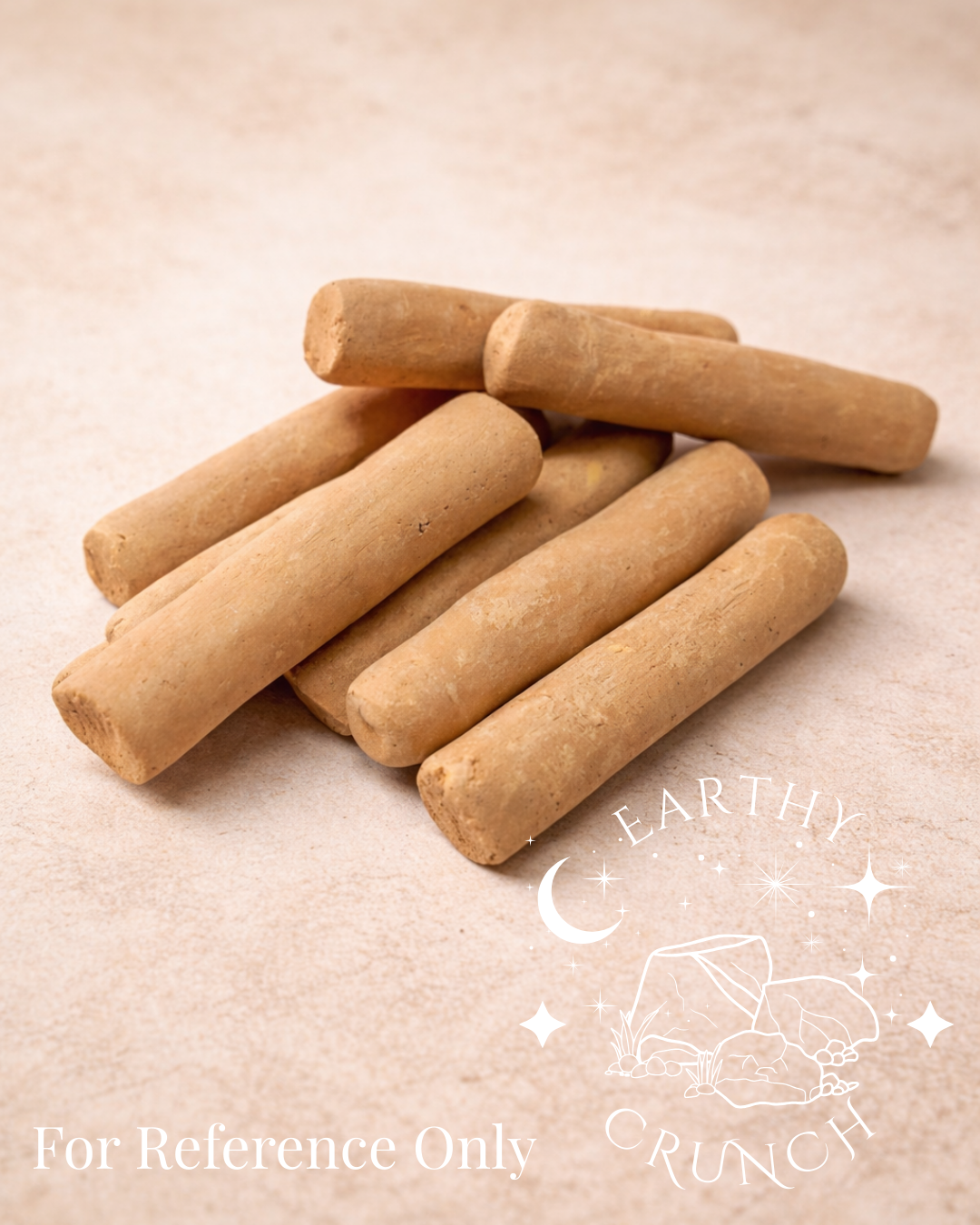 Sandy Tan Sticks - Clay treats for Pica/Geophagia