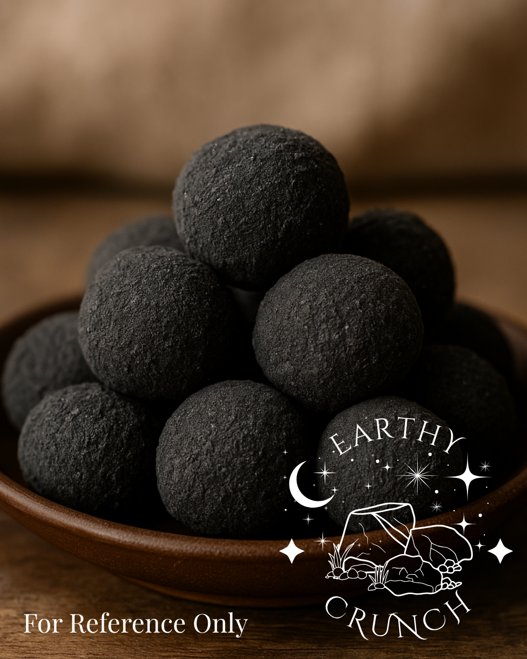Black Candy Cracker Balls (290g) - Edible clay treats for Pica