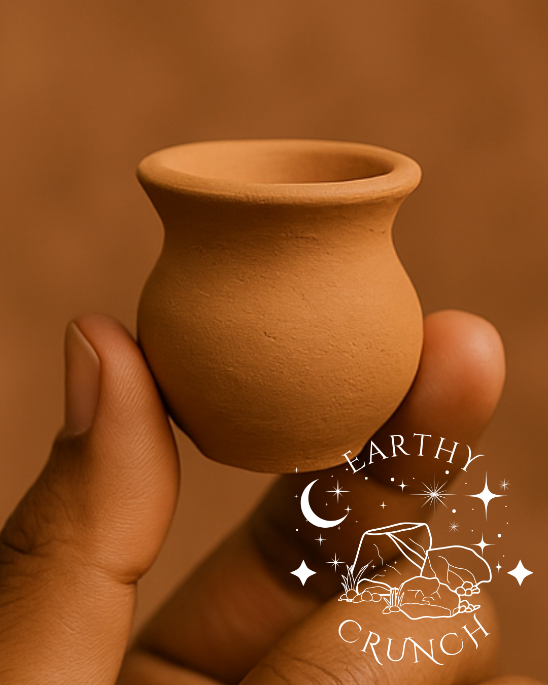 Soft Mexican Mini Clay Pots (150g)- Edible clay pots for Pica