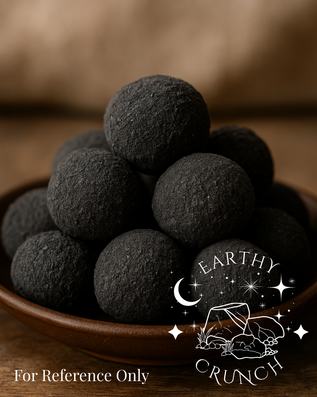 Black Candy Cracker Balls - Edible clay treats for Pica