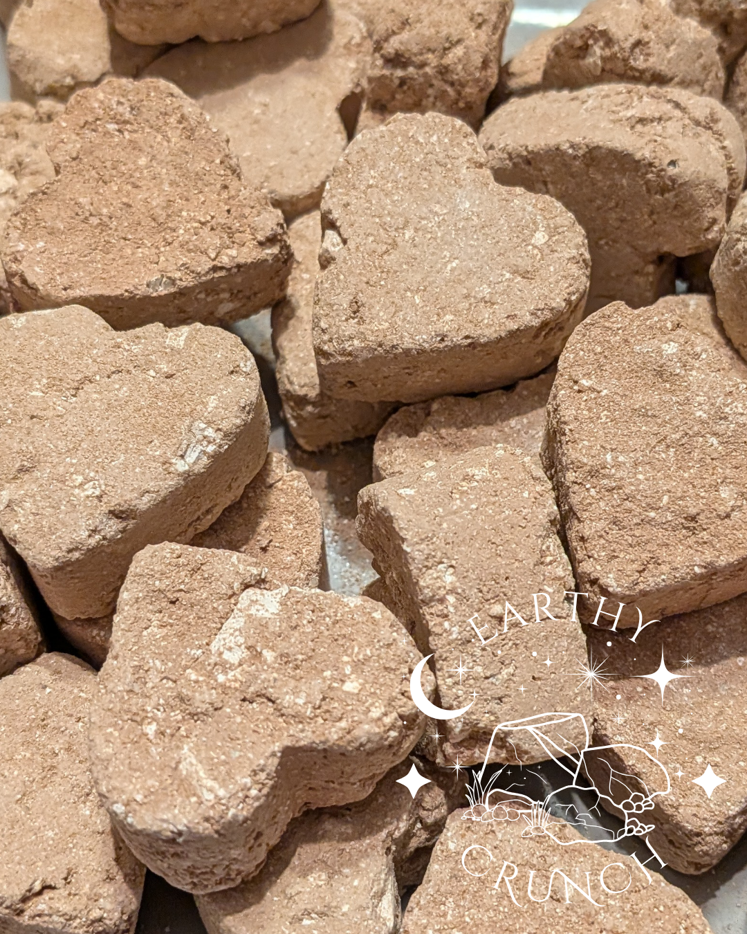 Rustic Hearts - Indian Terracotta and Chalk treats