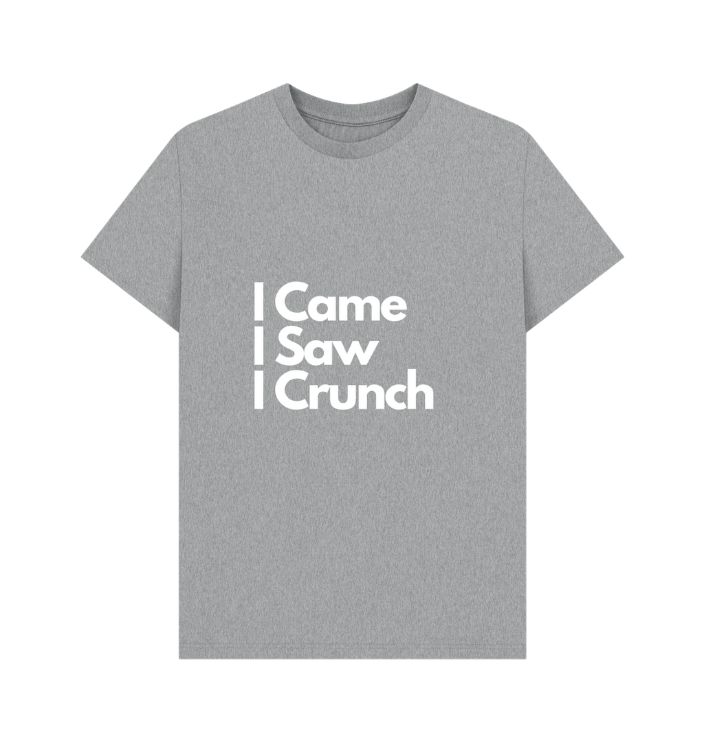 Athletic Grey Printed T-shirt