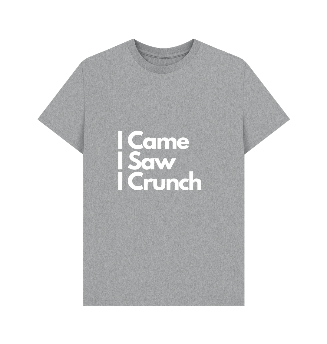 Athletic Grey Printed T-shirt