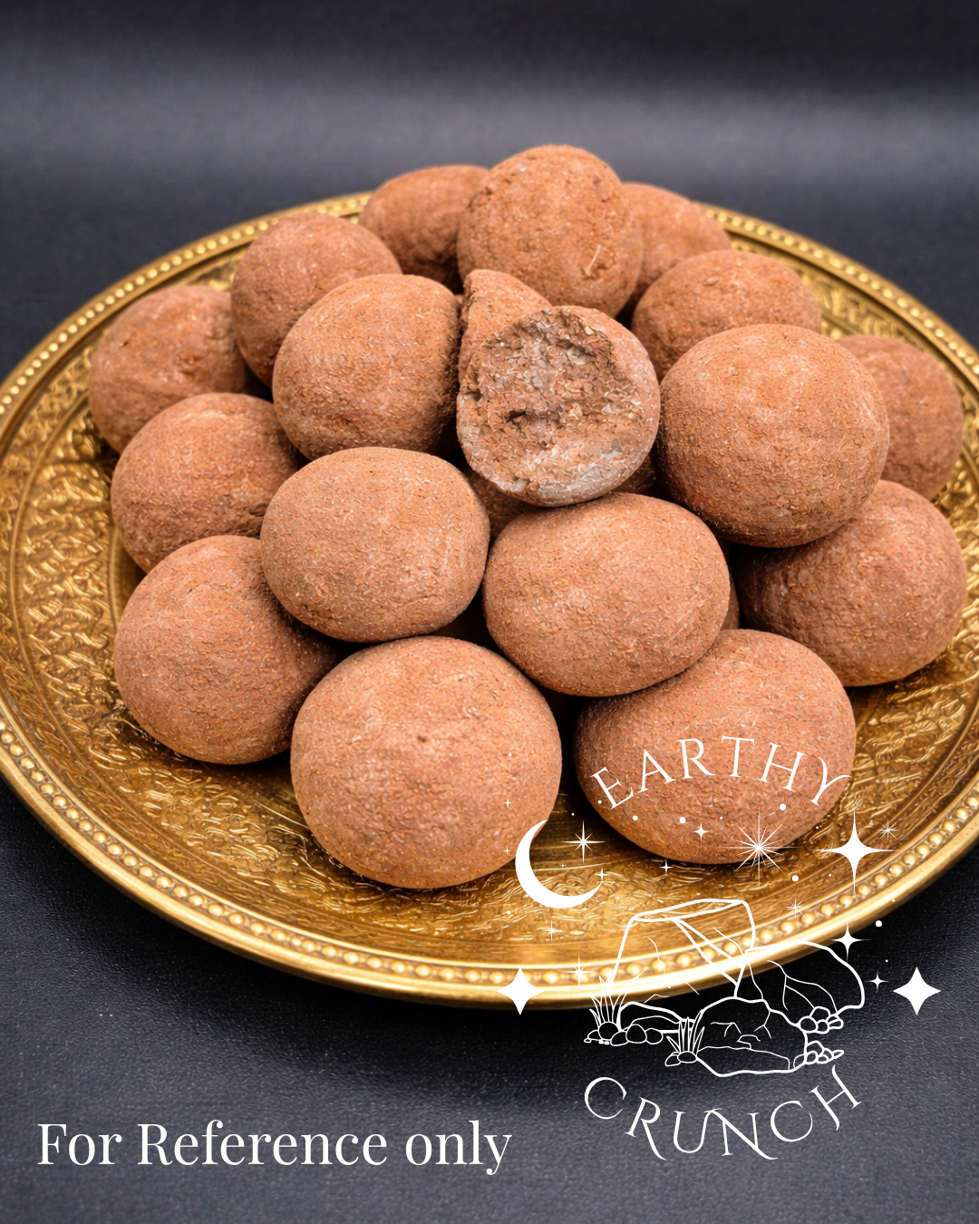 Boules de Nakumatt Rouges (Argile Rose) - Friandises d'argile indienne riches en fer