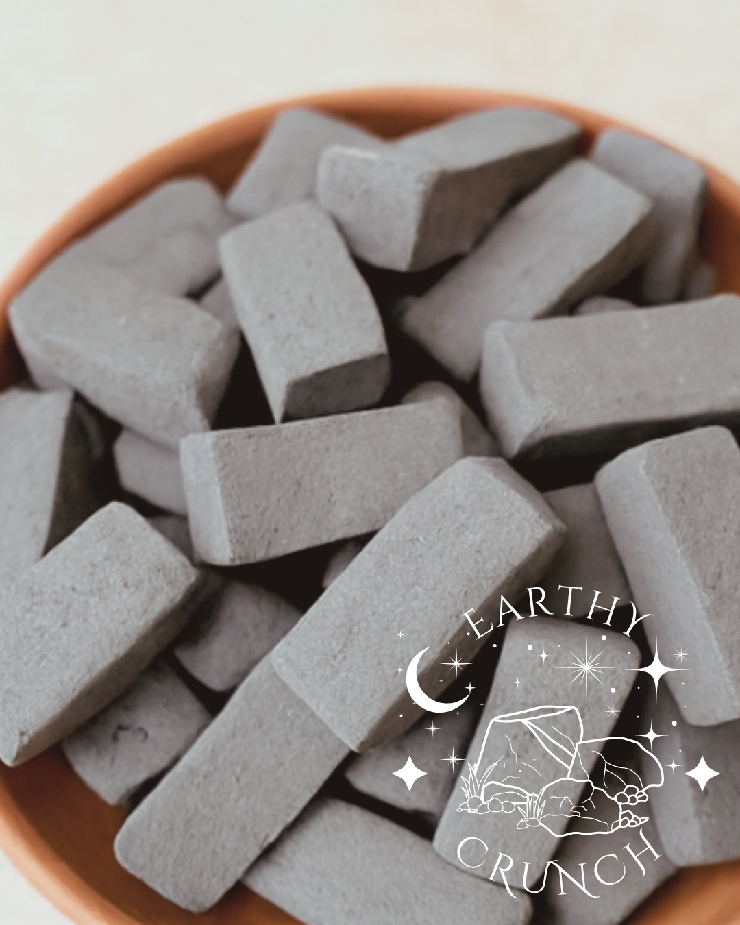 Black Slabs (x4) - Edible clay treats for Pica