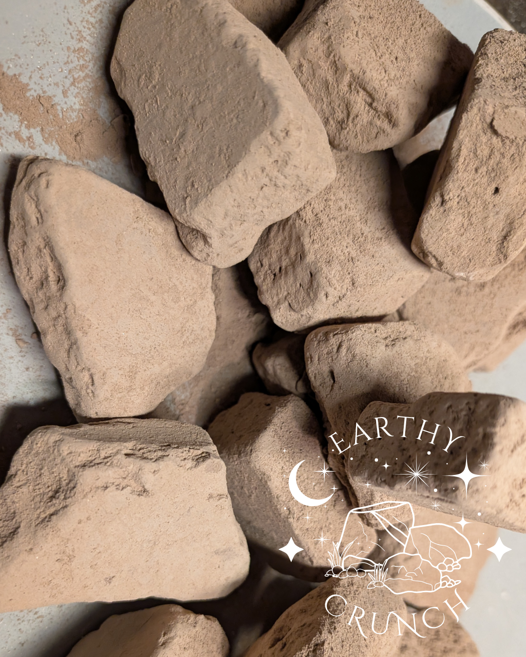 Regio-Style Clay Croutons (Terrones Crotones Regios) - Edible Mexican Clay for Pica/ Geophagia