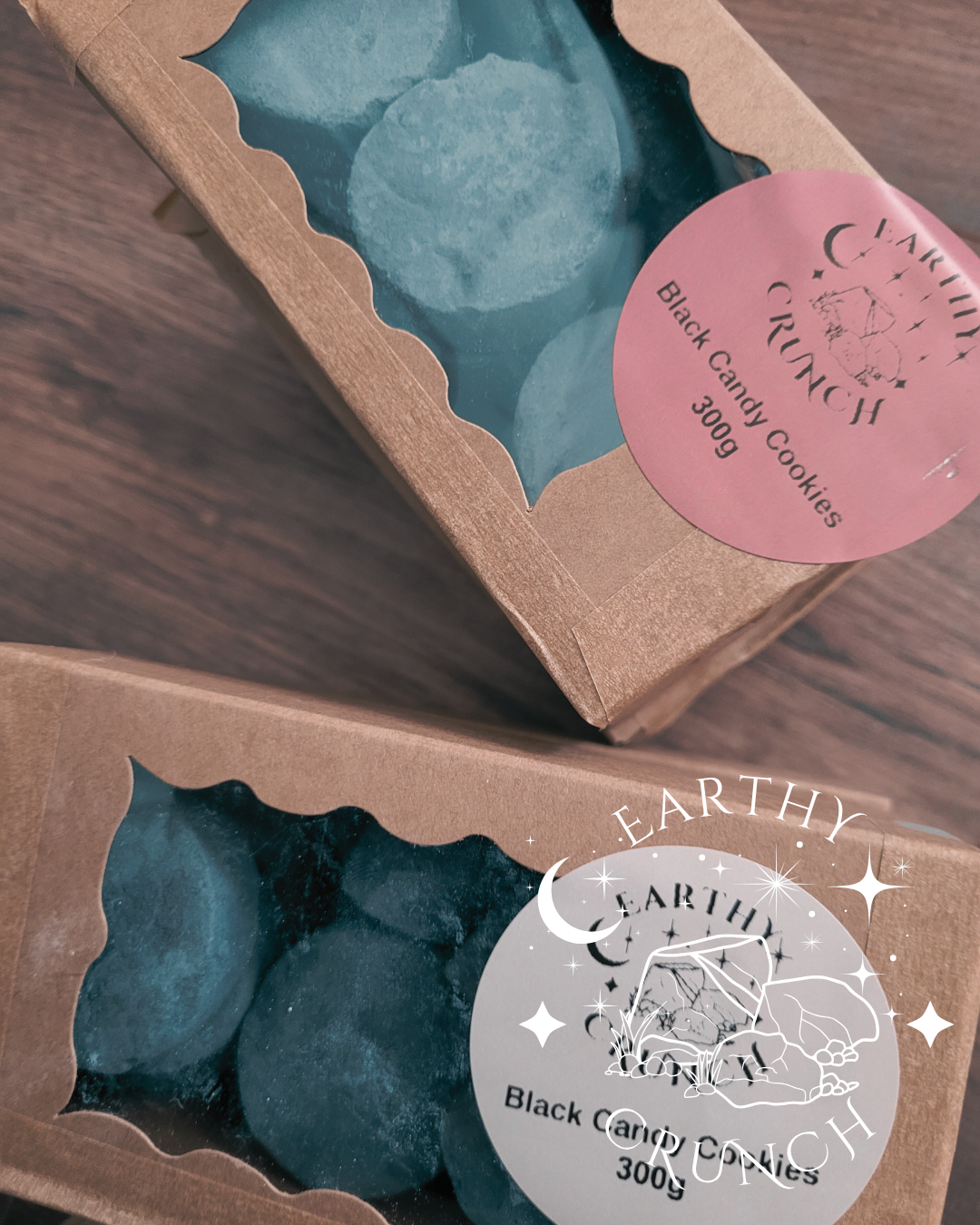 Black Candy Cookies - Edible clay treats for Pica