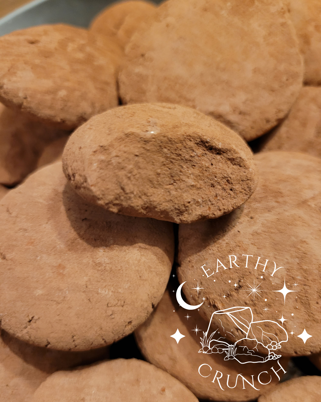 Biscuits d'argile rouge - - Friandises indiennes en argile profondément terreuses les plus vendues (Bientôt disponibles, fin avril 2026)