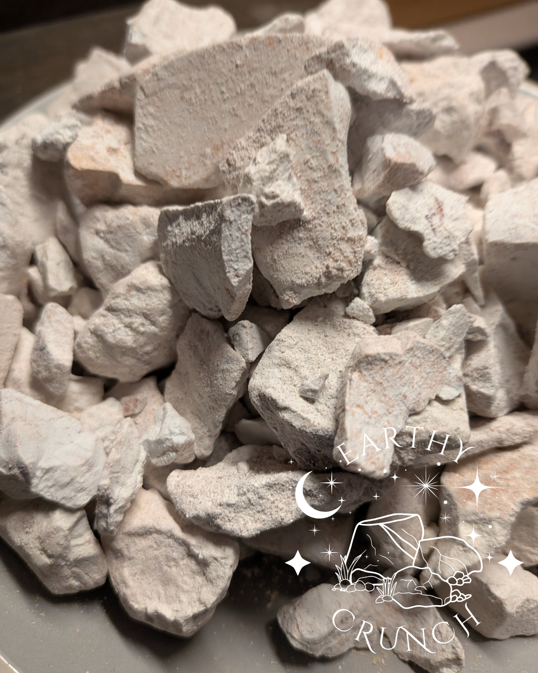 Mexican Coconut Cream Kaolin Clay - Caolín Crema de Coco - Edible Mexican Clay for Pica/ Geophagia