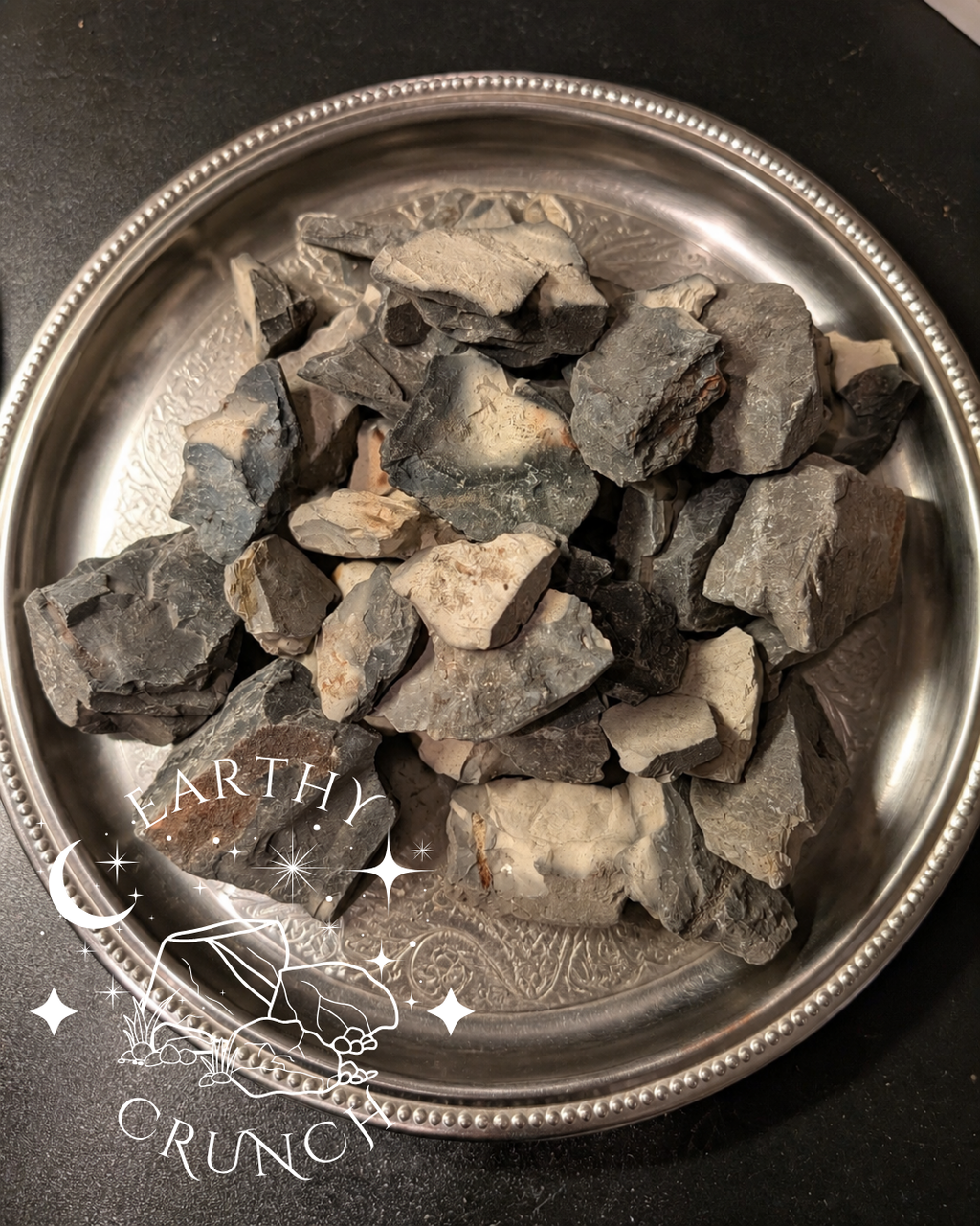 Rainbow Fafda – Arcilla india ahumada de color gris mantequilla