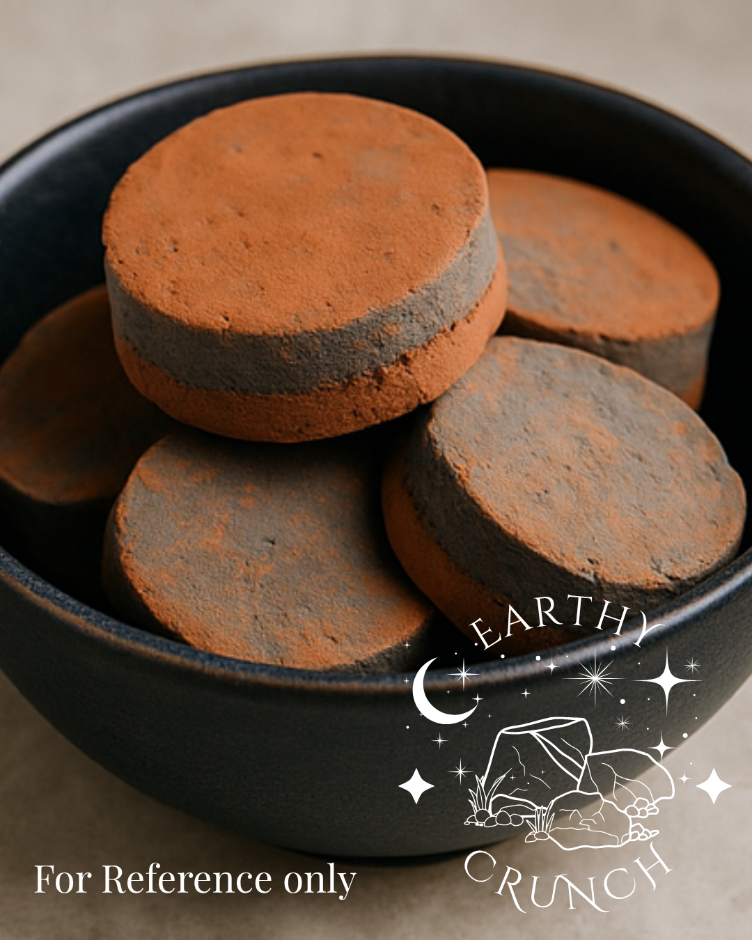 Dryfruit and Red Nak Pucks (x2) - Edible clay treats for Pica
